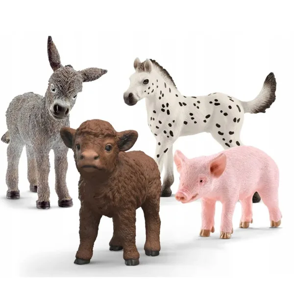 Schleich: Farm World Farm zvieratká figura – 4 ks set (42740) obrázok 2