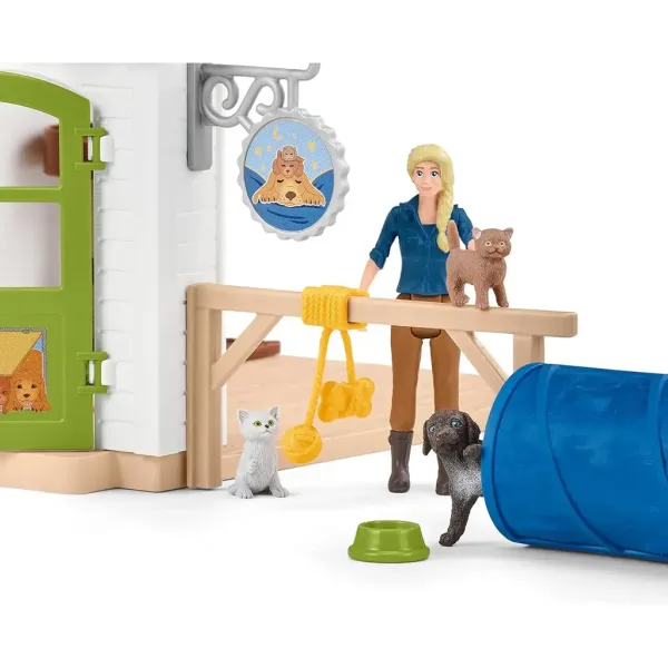 Schleich: Farm World - Hračkársky set pre hotel pre zvieratá (42607) obrázok 5