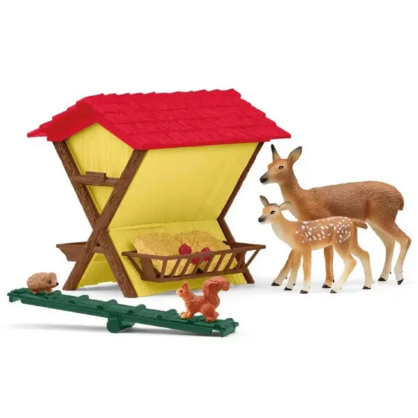 Schleich: Farm World - Kŕmidlo pre lesné zvieratá hračka (42658) obrázok 3