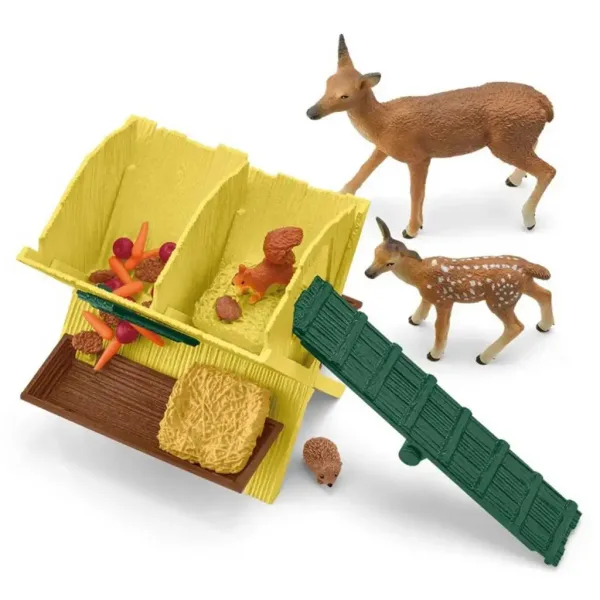 Schleich: Farm World - Kŕmidlo pre lesné zvieratá hračka (42658) obrázok 4
