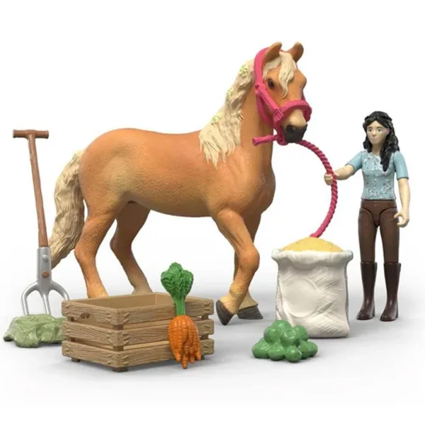 Schleich: Horse Club Emily súprava na starostlivosť o kone (42797) obrázok 2