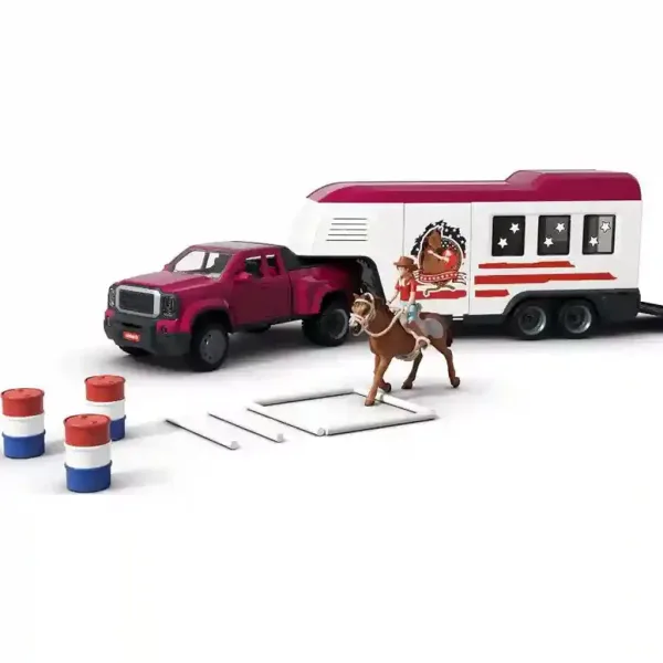 Schleich: Terénnyý automobil s koňmi (42705) obrázok 3