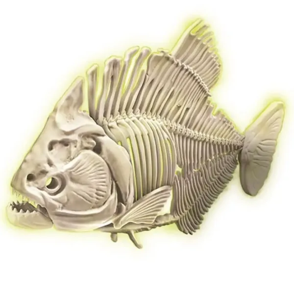 Science & Play: Piranha fluorescenčný archeologický set - Clementoni obrázok 3