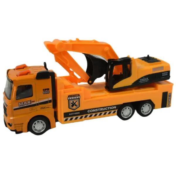 Service Team: Stavebné nákladné vozidlo so svetlom a zvukom vo viacerých verziách 20cm obrázok 14