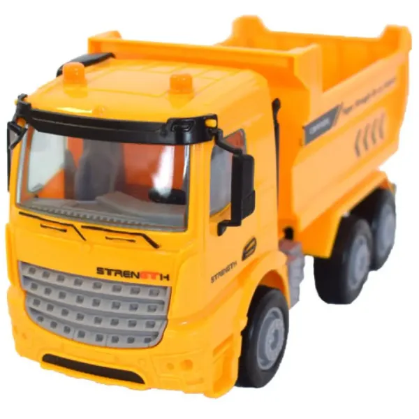 Sklápač, žlté nákladné auto 17cm obrázok 3