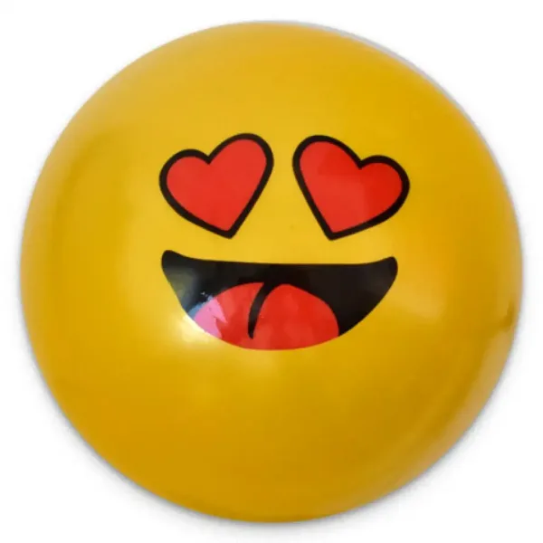 Smiley gumová lopta v rôznych variantoch 23cm obrázok 2