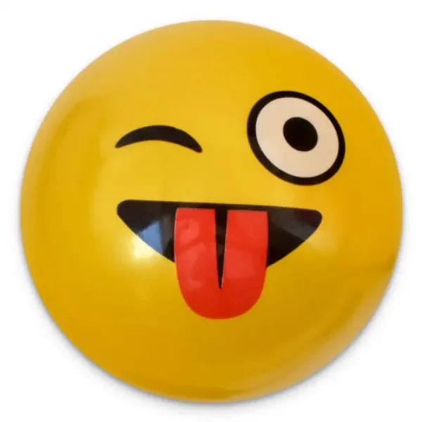 Smiley gumová lopta v rôznych variantoch 23cm obrázok 5