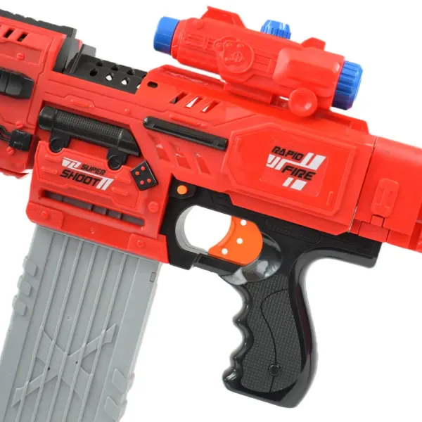 Sniping: Elektrická premeniteľná obrovská pištoľ so špongiovými nábojmi a terčom 79 cm obrázok 12