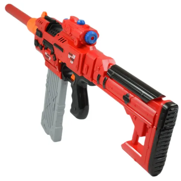 Sniping: Elektrická premeniteľná obrovská pištoľ so špongiovými nábojmi a terčom 79 cm obrázok 5