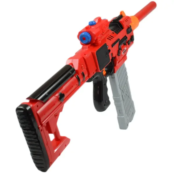 Sniping: Elektrická premeniteľná obrovská pištoľ so špongiovými nábojmi a terčom 79 cm obrázok 6