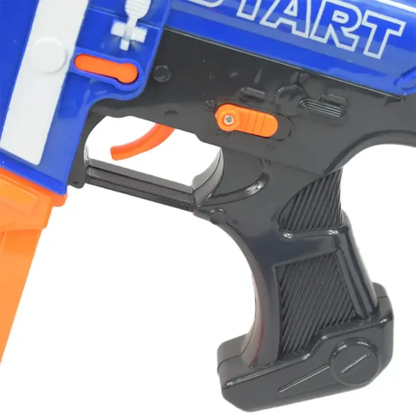 Soft Bullet Gun: Elektrická zbraň so zásobníkom a nábojmi vo dvoch variantoch 60cm obrázok 3