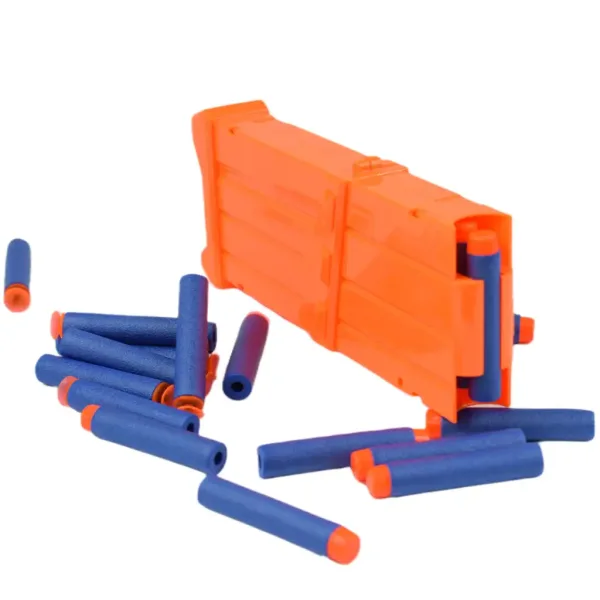 Soft Bullet Gun: Elektrická zbraň so zásobníkom a nábojmi vo dvoch variantoch 60cm obrázok 7