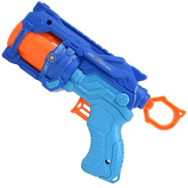 Soft Bullet: Reflex 4 Manuálna zbraň s otočným zásobníkom a terčom 22cm obrázok 2