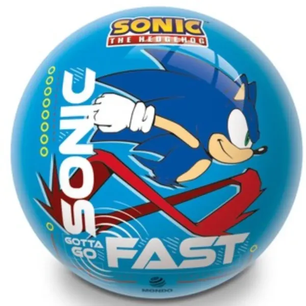 Ježko Sonic Bio Ball gumená lopta 14 cm – Mondo Toys obrázok 2