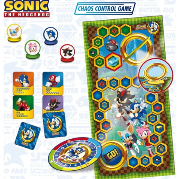 Sonic Speedy spoločenská hra set obrázok 2