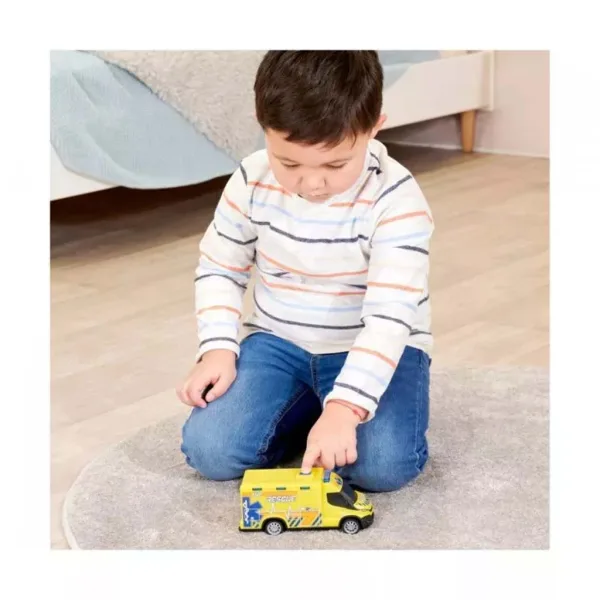 SOS Iveco záchranné auto so zvukom a svetlom 18cm - Dickie Toys obrázok 4