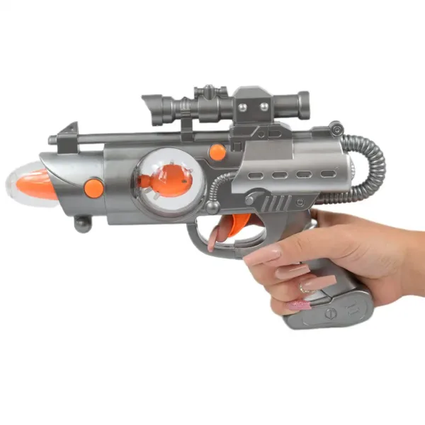 Space Warior: Elektrická vesmírna zbraň so svetlom a zvukom 27cm obrázok 4