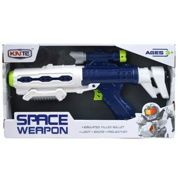 Space Weapon: Projektorová vesmírna zbraň so svetlom a zvukom 34cm obrázok 6