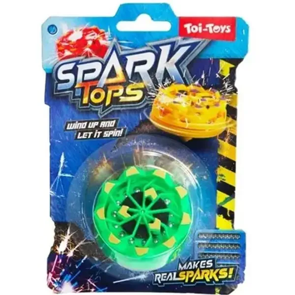 Spark Tops žiariaci točiaci sa vrchol 1ks obrázok 2