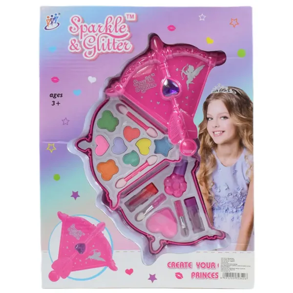 Sparkle & Glitter: Dvojposchodový mejkap set v tvare šípu obrázok 5