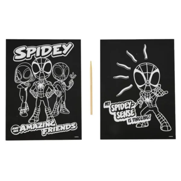 Spider 2-dielna škrabacia súprava - Canenco obrázok 2