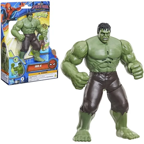 Spider-Man Nový deň: Hulk akčná figúrka so zvukom 15cm - Hasbro obrázok 2