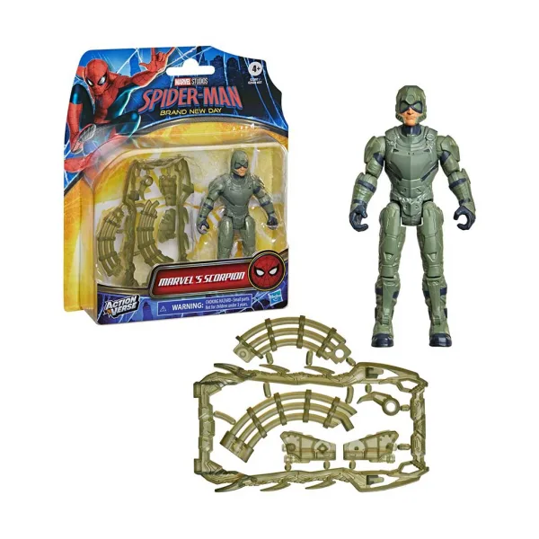 Spider-Man Nový deň: Scorpion figura s doplnkami 11cm – Hasbro obrázok 2