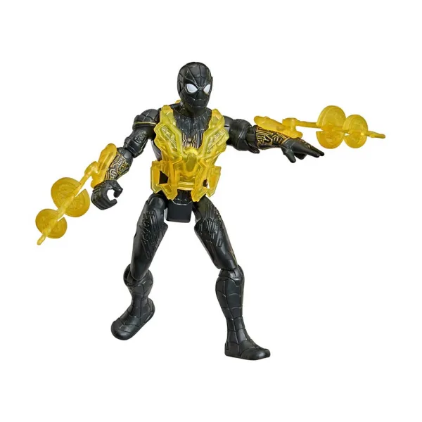 Spider-Man Nový deň: Spider-Man čierna-zlatá figúrka s doplnkami 11cm – Hasbro obrázok 3
