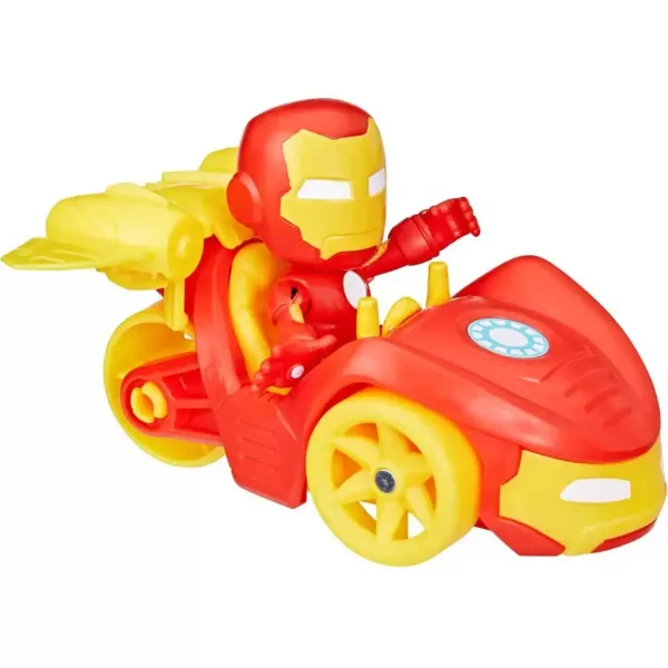 Spider-Man: Póki a úžasní priatelia - Iron Man akčná figúrka s vozidlom - Hasbro obrázok 2
