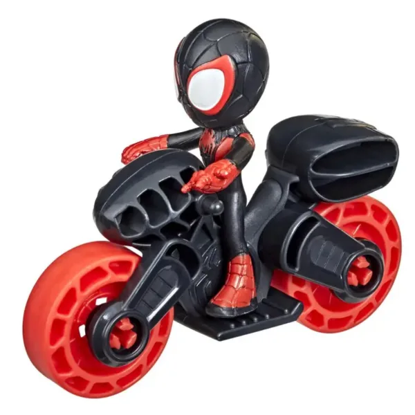 Spider-Man Póki a úžasní priatelia: Miles Morales a jeho motorka herná súprava - Hasbro obrázok 2
