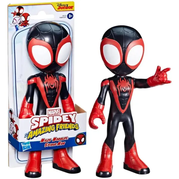 Spider-Man: Spidey a jeho úžasní priatelia Supersized figúrka Miles Morales - Hasbro obrázok 1