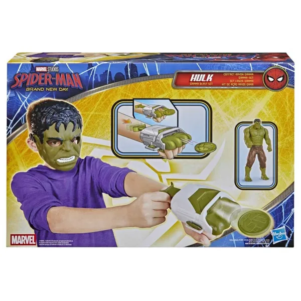 Spider-Man Úplne nový deň: Hulk Gamma blast súprava – Hasbro obrázok 2
