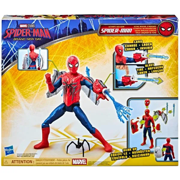 Spider-Man: Brand New Day Ultimate Web Gear akčná figúrka s doplnkami 29 cm – Hasbro obrázok 4