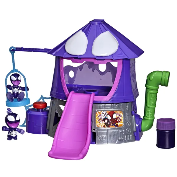 Spidey a jeho úžasní priatelia: Symbie Factory súprava na výrobu bublín s 2 figúrkami – Hasbro obrázok 2