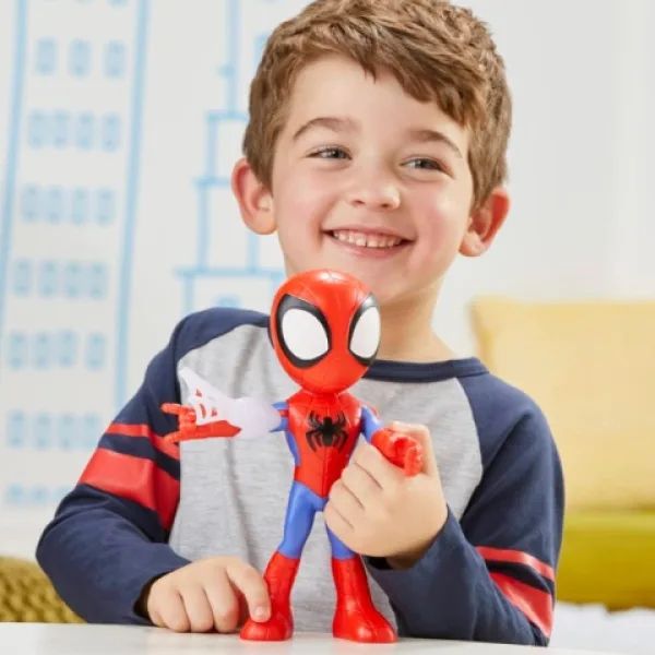 Spier-Man: Spidey a jeho úžasní priatelia Spidey figúrka s doplnkom 23cm - Hasbro obrázok 3