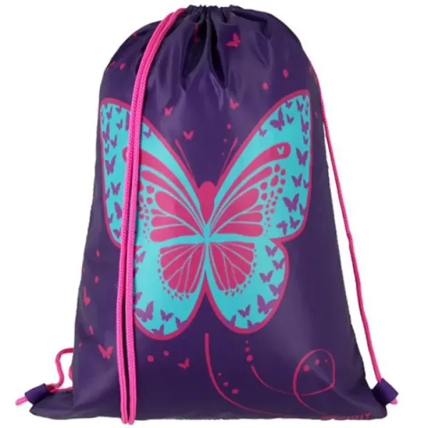 Spirit: Butterfly 3D školská taška s LED, batoh 5 dielny set obrázok 5