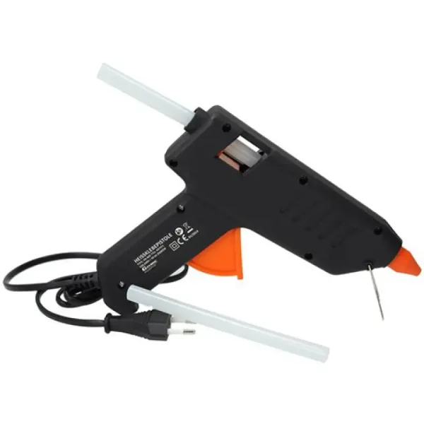Spirit: Čierna lepiaca pištoľ KB-800 80W obrázok 2