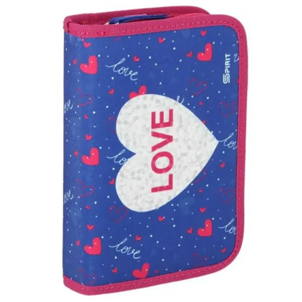 Spirit: Heart love 5 dielny set, školská taška s doplnkami a LED svetlom obrázok 6