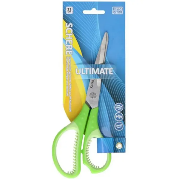 Spirit: Soft Grip ultimate školské a kancelárske nožnice s 21 cm čepeľou z nehrdzavejúcej ocele, rôzne farby 1ks obrázok 2
