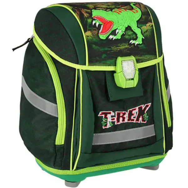 Spirit: T-Rex školská taška s 3D vzorom a s LED, batoh 5 dielny set obrázok 2