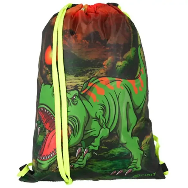 Spirit: T-Rex školská taška s 3D vzorom a s LED, batoh 5 dielny set obrázok 5