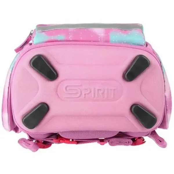 Spirit: Unikorn ergonomická školská taška s 3D vzorom a LED svetlom 5-dielny set 34x22x41cm obrázok 3