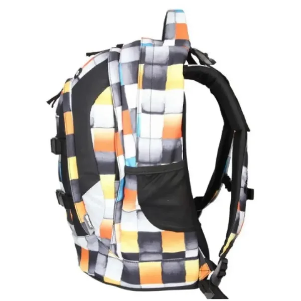 Spirit: Urban Kockovaný ergonomický batoh, školská taška 46x33x22cm obrázok 3