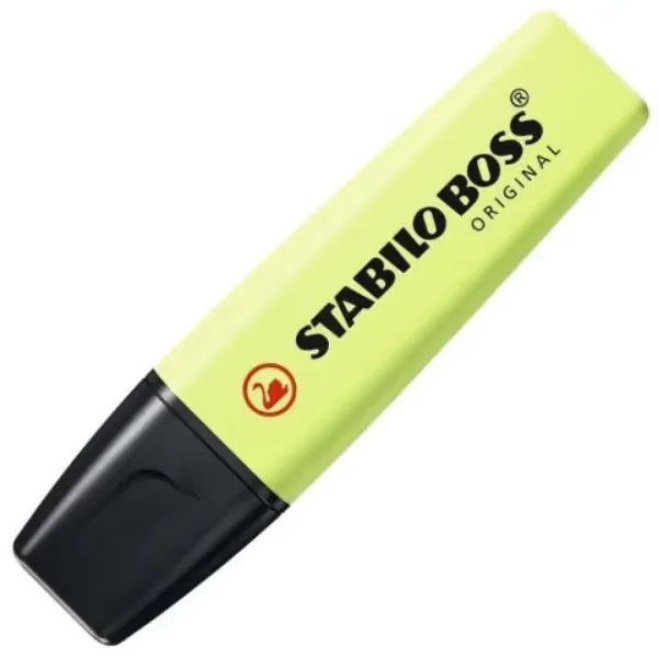 Stabilo: BOSS Original Pastel zvýrazňovač vo farbe lime 2-5mm obrázok 1
