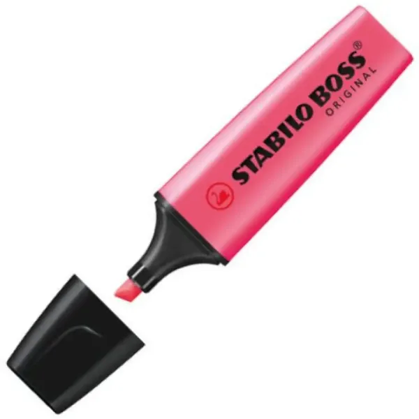 Stabilo: BOSS Original zvýrazňovač v ružovej farbe 2-5mm obrázok 2