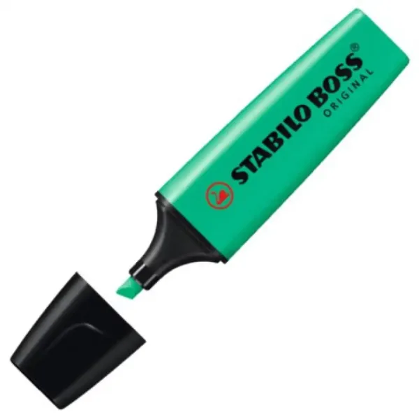 Stabilo: BOSS Original zvýrazňovač v tyrkysovej farbe 2-5mm obrázok 2