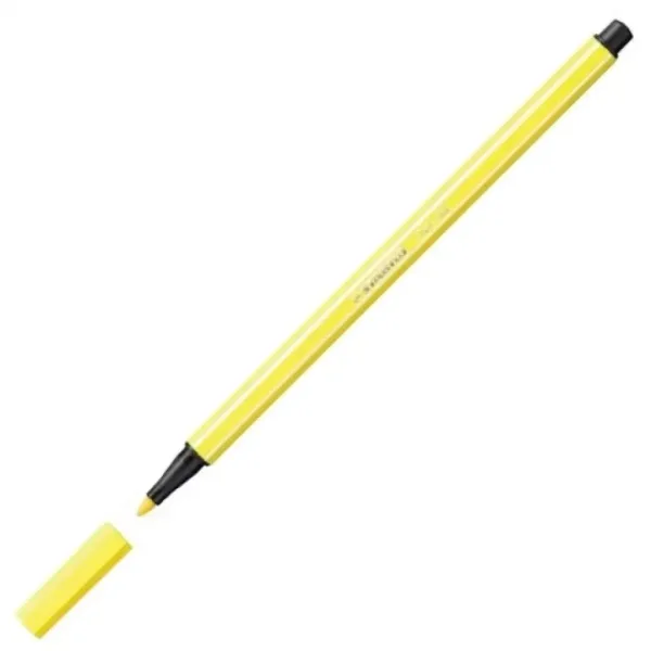 Stabilo: Pen 68 fluo žltý popisovač 1mm obrázok 2