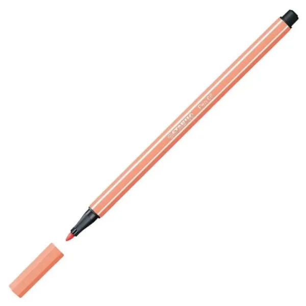 Stabilo: Pen 68 štetcová fixka so svetlo telovej farby 1mm obrázok 2