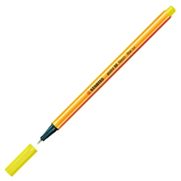 Stabilo: Point 88 0,4mm citrónovo-žltá fixka obrázok 2