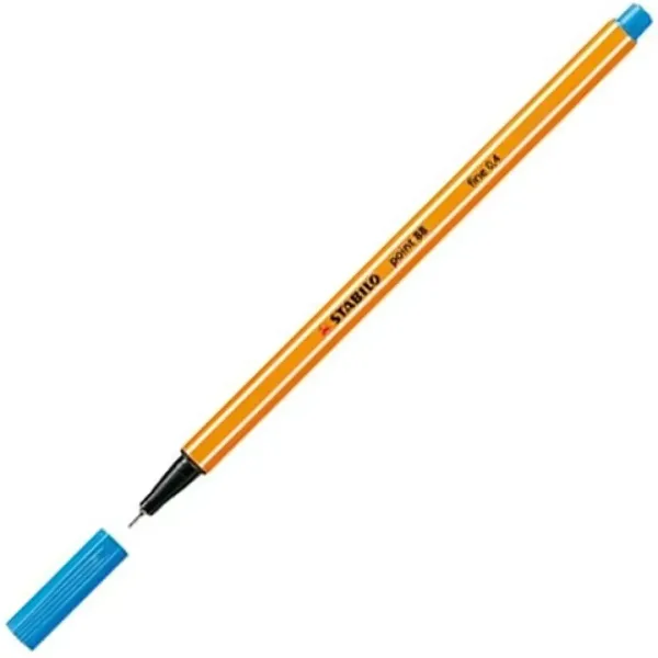 Stabilo: Point 88 liner v modrej farbe 0,4 mm obrázok 2